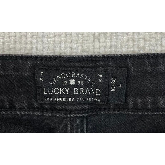 Lucky Brand Jeans Lolita Boot Cut Women's 10/30 L Stretch Black Denim Pants - Picture 5 of 12